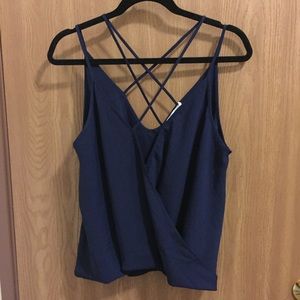 Lush Navy Crosses Tank